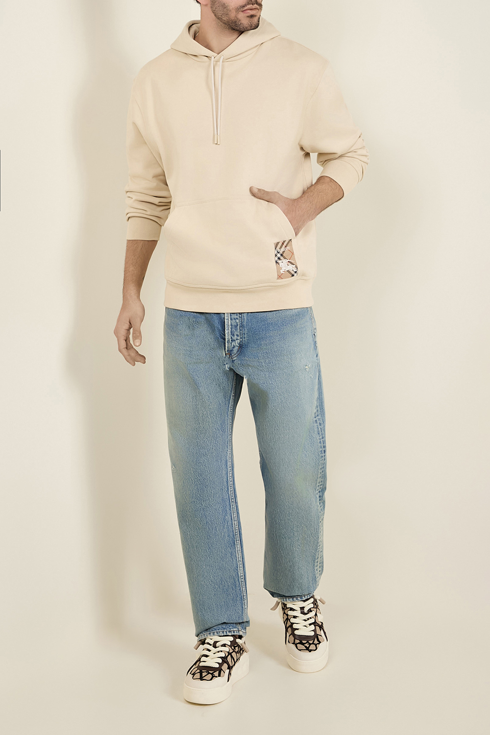 סווטשירט קפוצ'ון BURBERRY